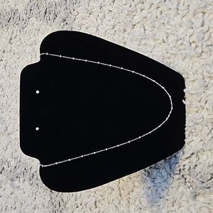 Womens silver necklace